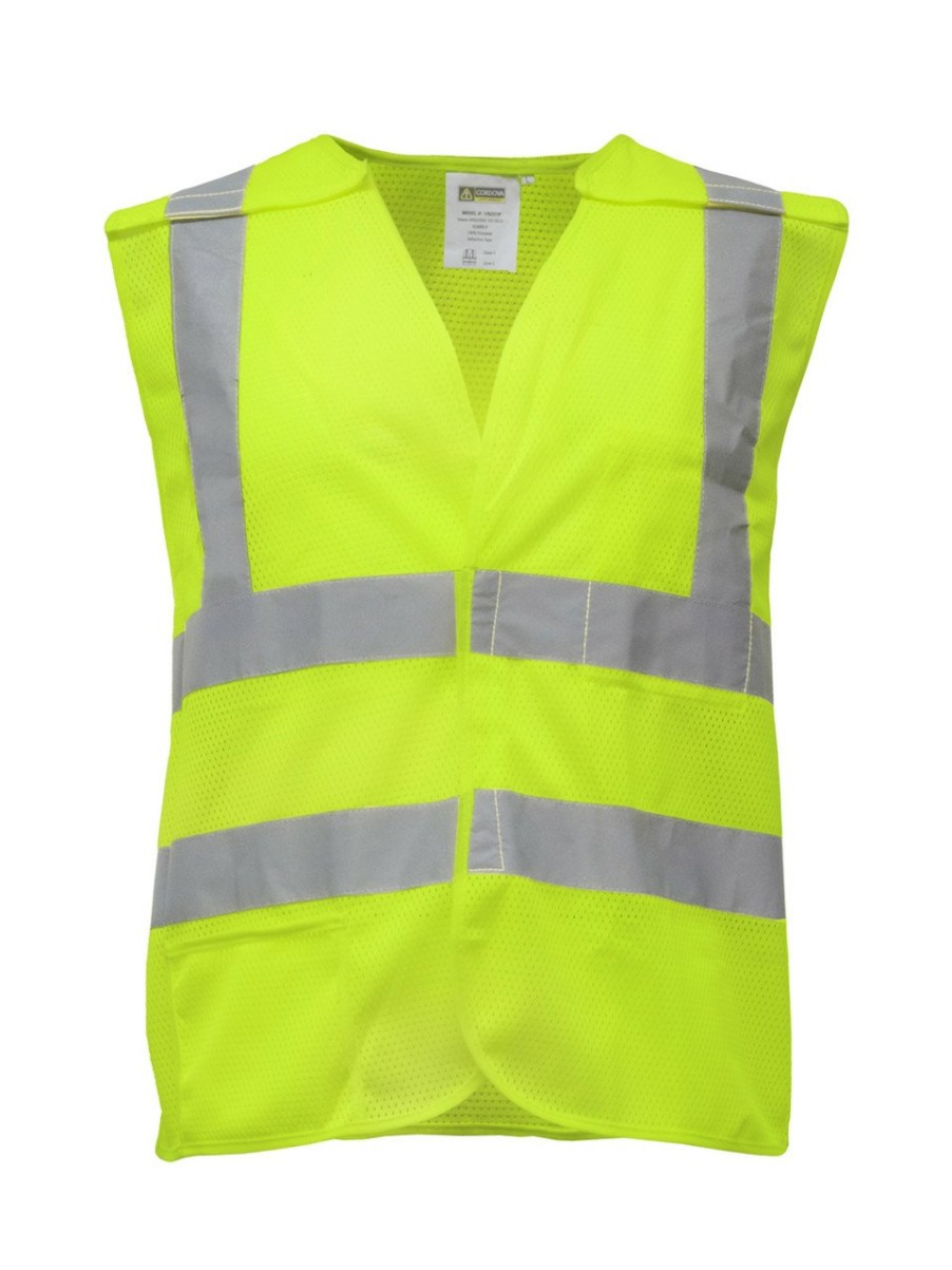 RefrigiWear Break Away Mesh Safety Vest Bretelle E Attrezzature Di Sicurezza