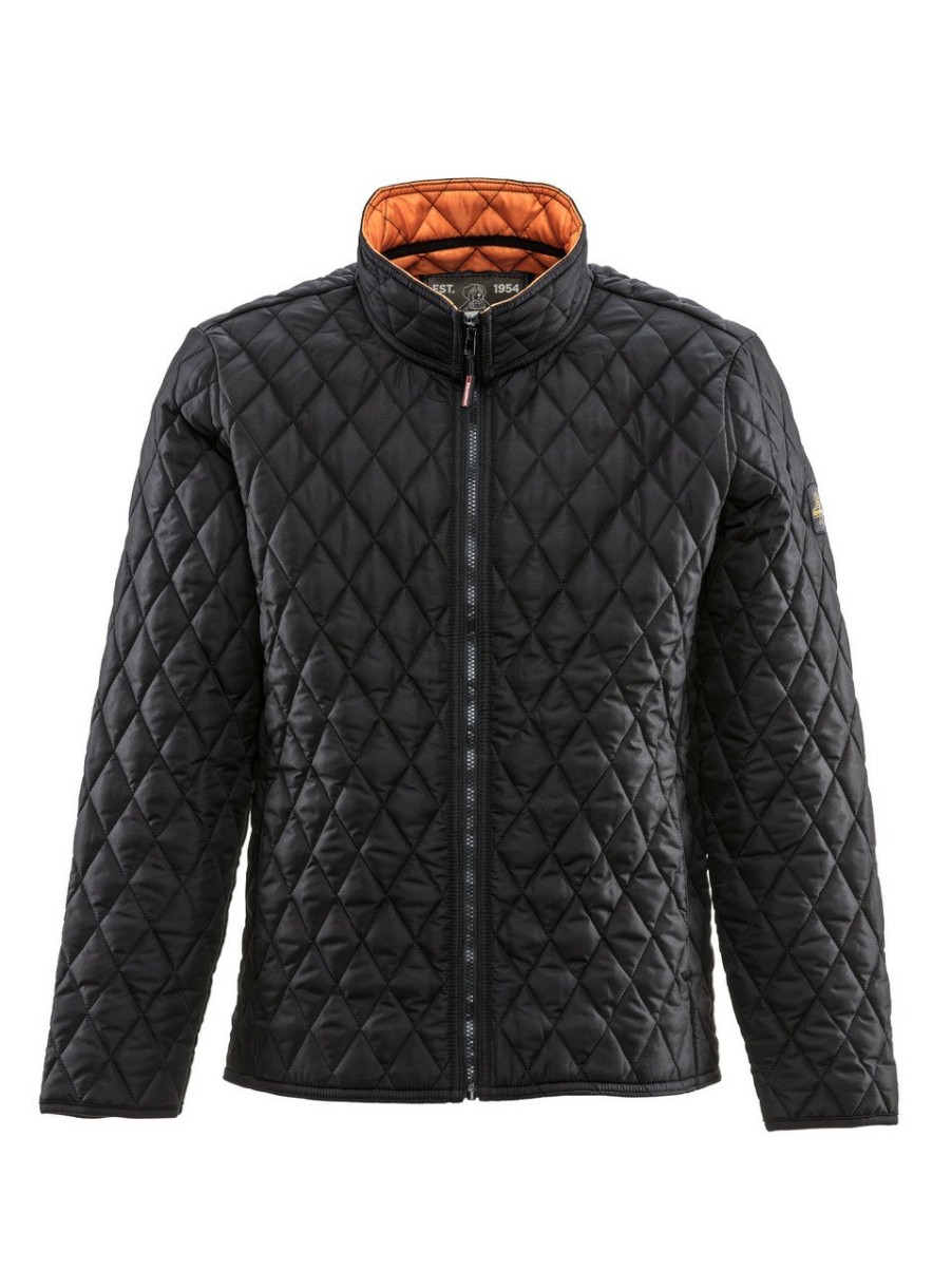 RefrigiWear Lightweight Diamond Quilted Jacket Black Grande E Alto