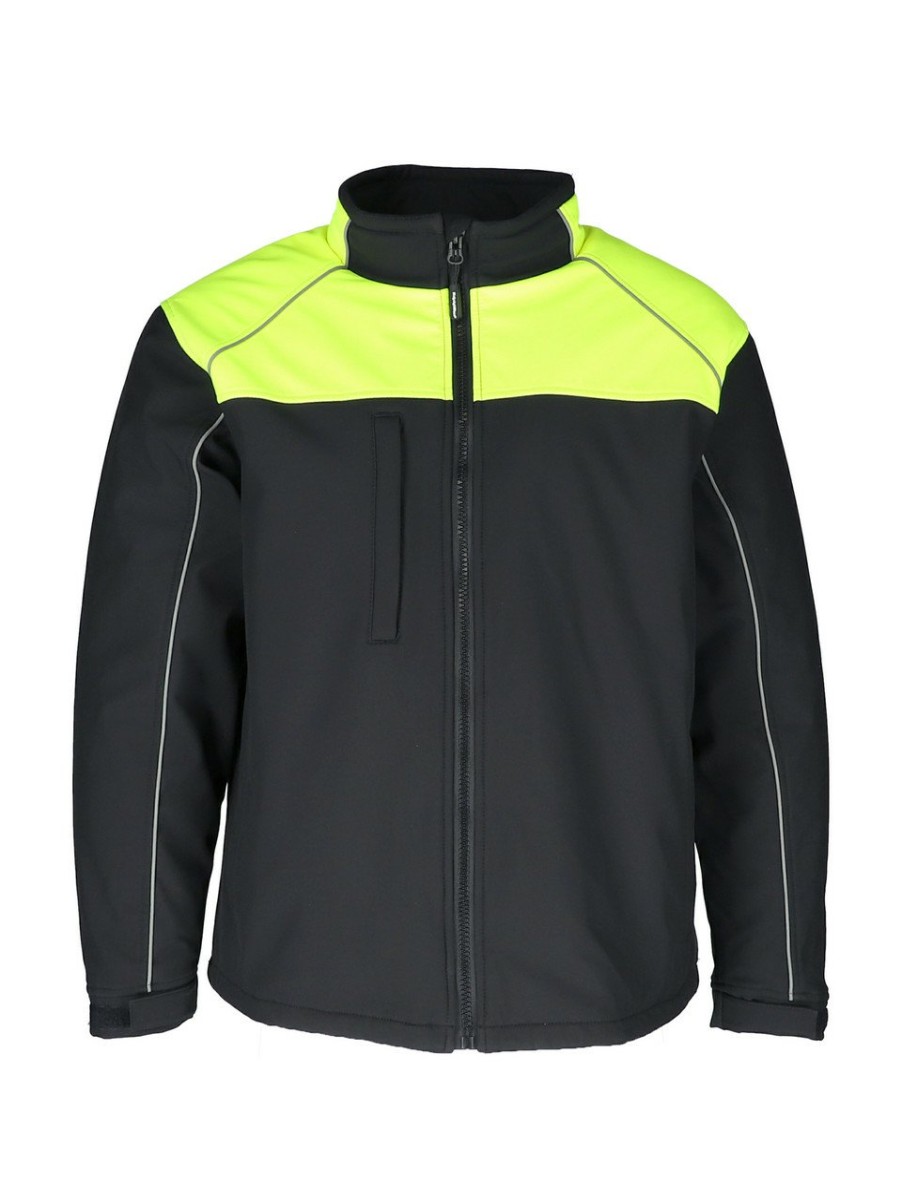 RefrigiWear Two-Tone Hivis Insulated Jacket Lime Giacche