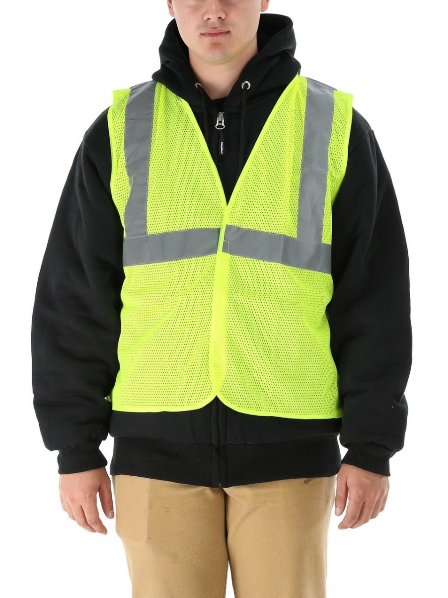 RefrigiWear Mesh Safety Vest Bretelle E Attrezzature Di Sicurezza
